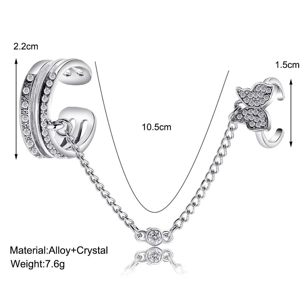 Dubbele Vinger Ketting Ringen voor Vrouwen Ring Set Kwastje Vlinder Kruis Punk Ringen Sieraden Damesmode HipHop Sieraden