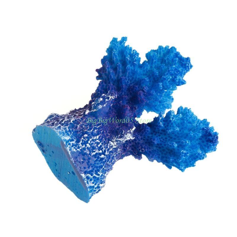 24TE Aquarium Coral Decor Fish for Tank Coral Tree Artificial Mini Resin Coral Orname