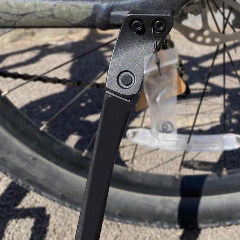 Rear Side Stand for 26/27.5/29inch Bicycles Nonslip Adjustable Bikes Side Stand for Mountain Bikes Bicycles Kickstand