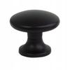Uchwyt Gałka Czarny Metalowy Stylowy Dodatek Do Mebli 2,8 Cm Lakierowany 1szt