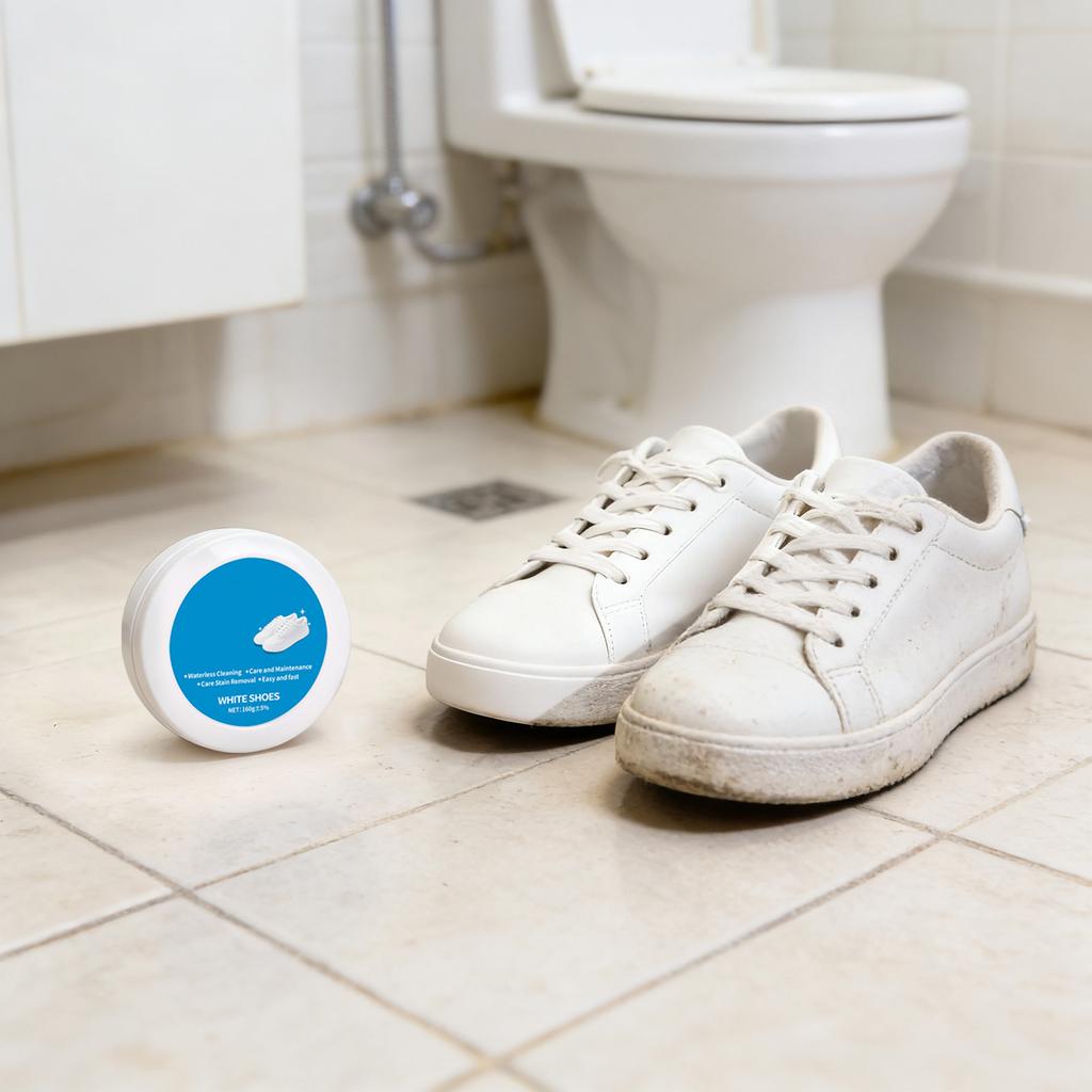 Shoe Cleaner Cream, Multipurpose No-Wash Comes With Sponge Stains, Multipurpose Shoes Clean Cream