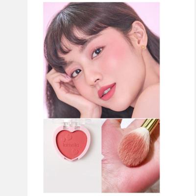 Weiches Gesichtsrouge-Puder, Wangenrouge, nährendes Nude-Make-up, aufhellender Teint, Reparatur