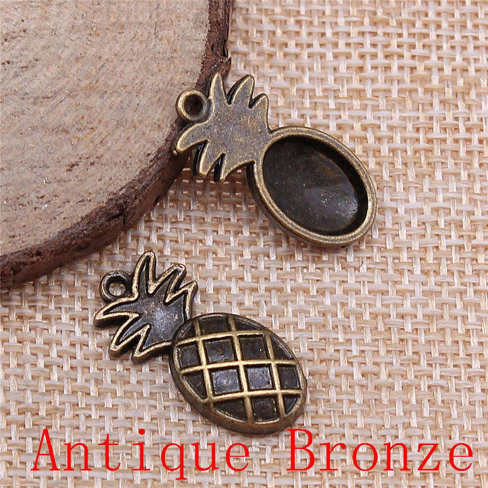Food Fruit Shaped Charms Pendant For Bracelet Necklace Jewelry Making Craft Findings