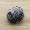 ECSiNG Furry Mic Wind Screen Muff for Zoom H5 H6 Portable Digital Recorder Outdoor Microphone Wind Cover Shield Pop Filter