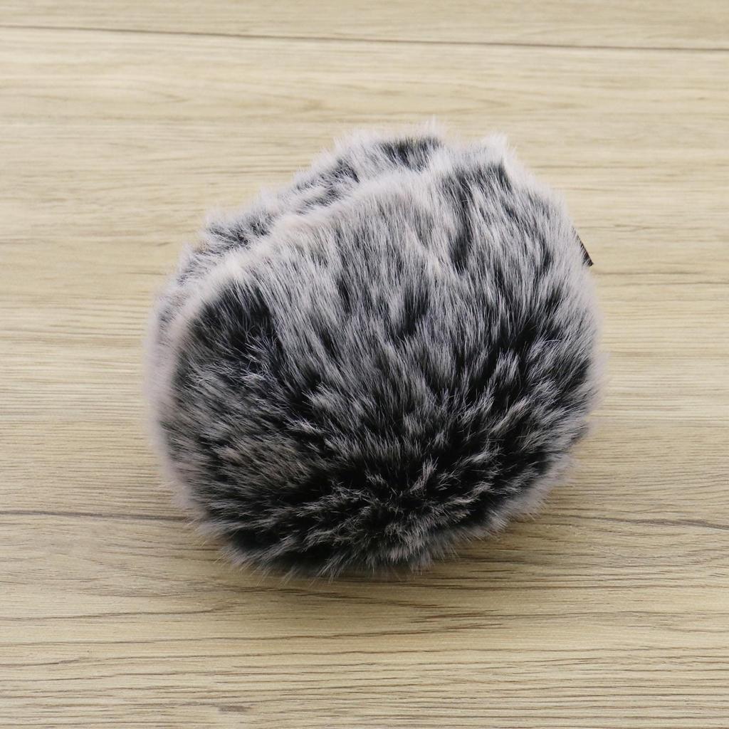 ECSiNG Furry Mic Wind Screen Muff for Zoom H5 H6 Portable Digital Recorder Outdoor Microphone Wind Cover Shield Pop Filter
