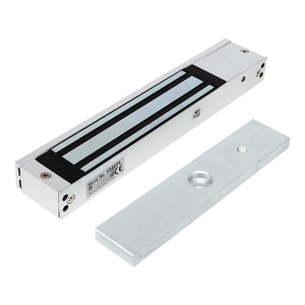 Cerradura Electromagnética de Aleación de Zinc 280kg 12v 600lbs con Retardo de Tiempo Control de Acceso Inteligente Cerradura Magnética