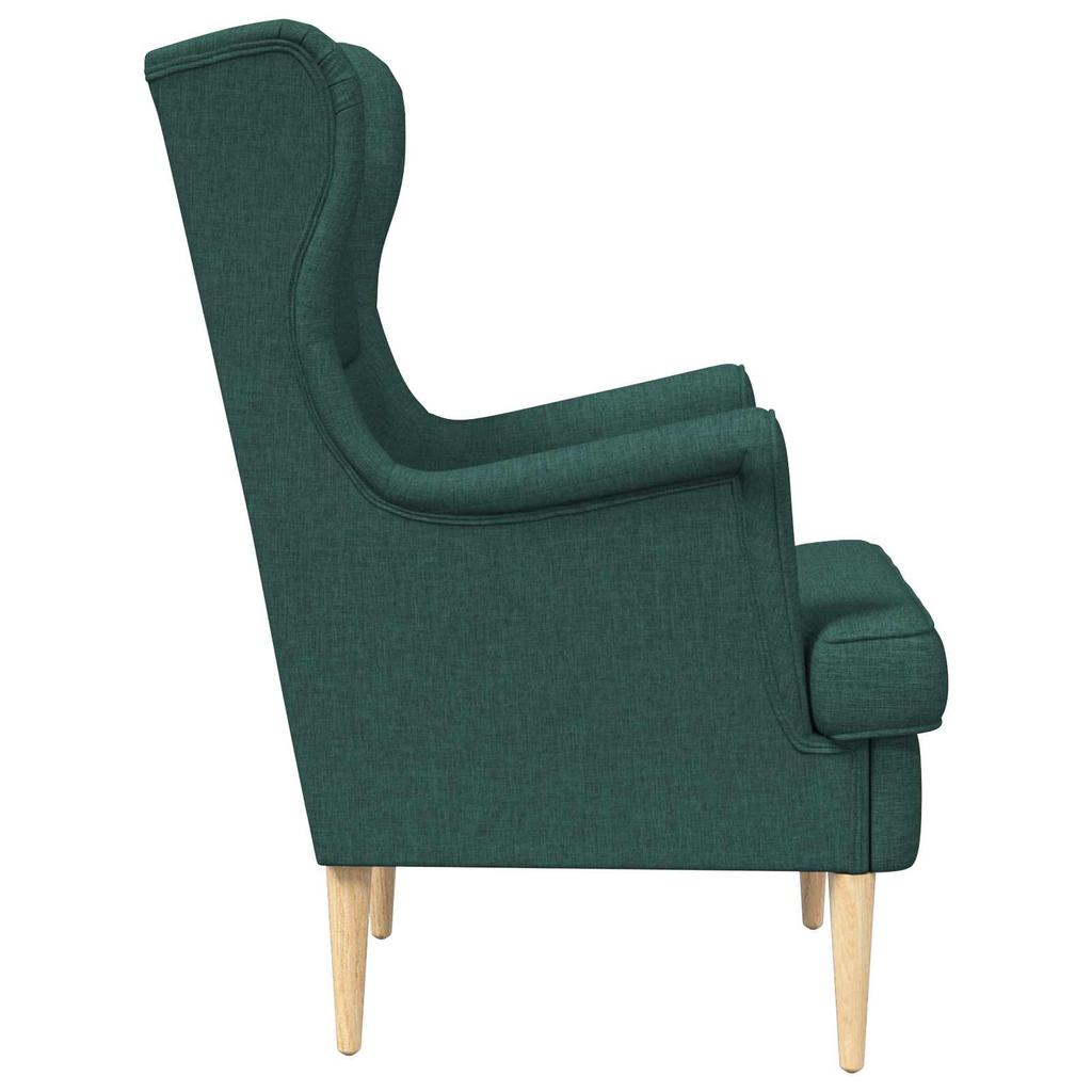 Armchair Dark Green Fabric