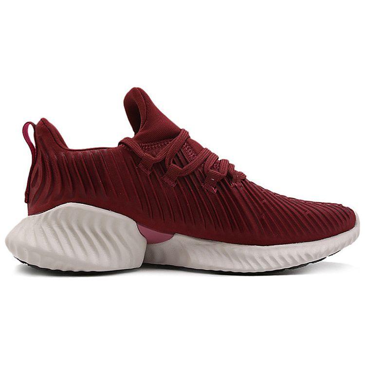 Adidas Alphabounce Instinct Casual Running Shoes Women Sneakers Red Brown CG5593