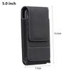 1 Stück Neue PU-Leder Handy-Hüfttasche Outdoor-Camping Universelle Hüfttasche Handyhülle 5-7 Zoll Handy-Gürtelclip für Smartphone