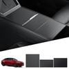LUCKEASY for Model Y Juniper/Model 3 Highland 2025 Car Anti Scratch Decorative Sticker Inside The Center Console Sticker