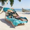 Game Genshin Impact Varka Towel Sports Quick Dry Travel Camping Gear Sandproof Soft Light Large Beach Towel