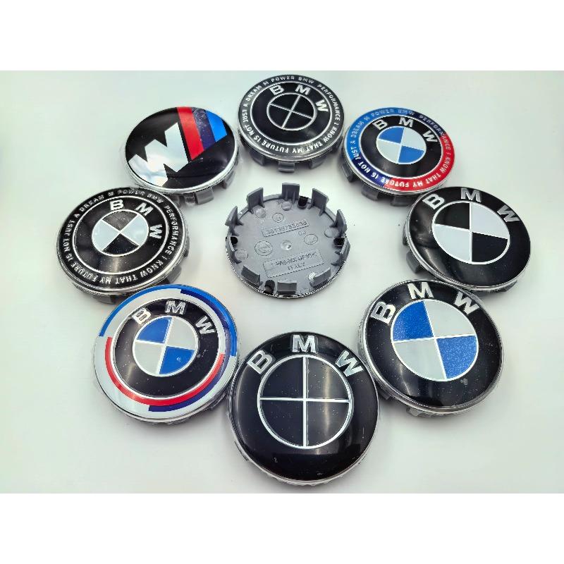 Tappi Centrali per Cerchi BMW 56/68mm Compatibili con E46 E39 E60 E90 E53 E36 E30 E87 F10 F20 F30 X1 X3 X5 X6 X7 Accessori Auto