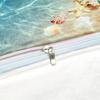 2/3pc Ocean Coastal Beach Duvet Cover, Bedding Set For Bedroom Dorm Room (1 Duvet Cover + 1/2 Pillowcase)