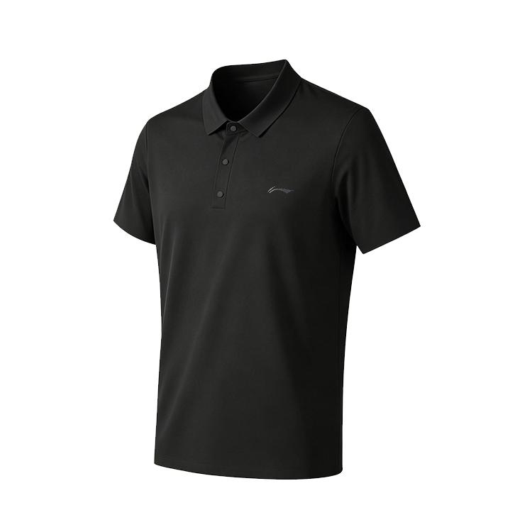 Li-Ning Minimalist Fashion Business Casual Lightweight Comfortable Versatile Classic Polo Shirt Unisex tops YPLV064-1 S
