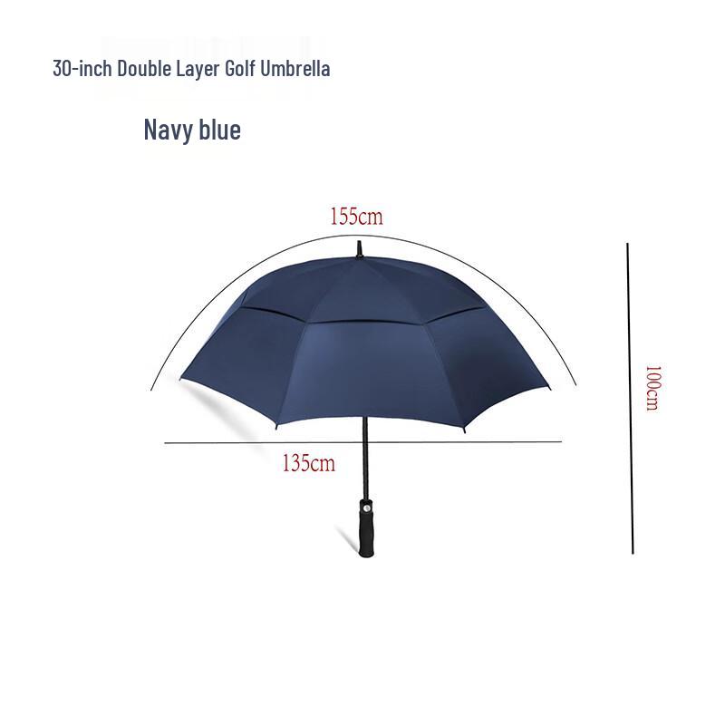 

Miss Yizi Outdoor Storm-Resistant Double-Layer Umbrella 30 inch