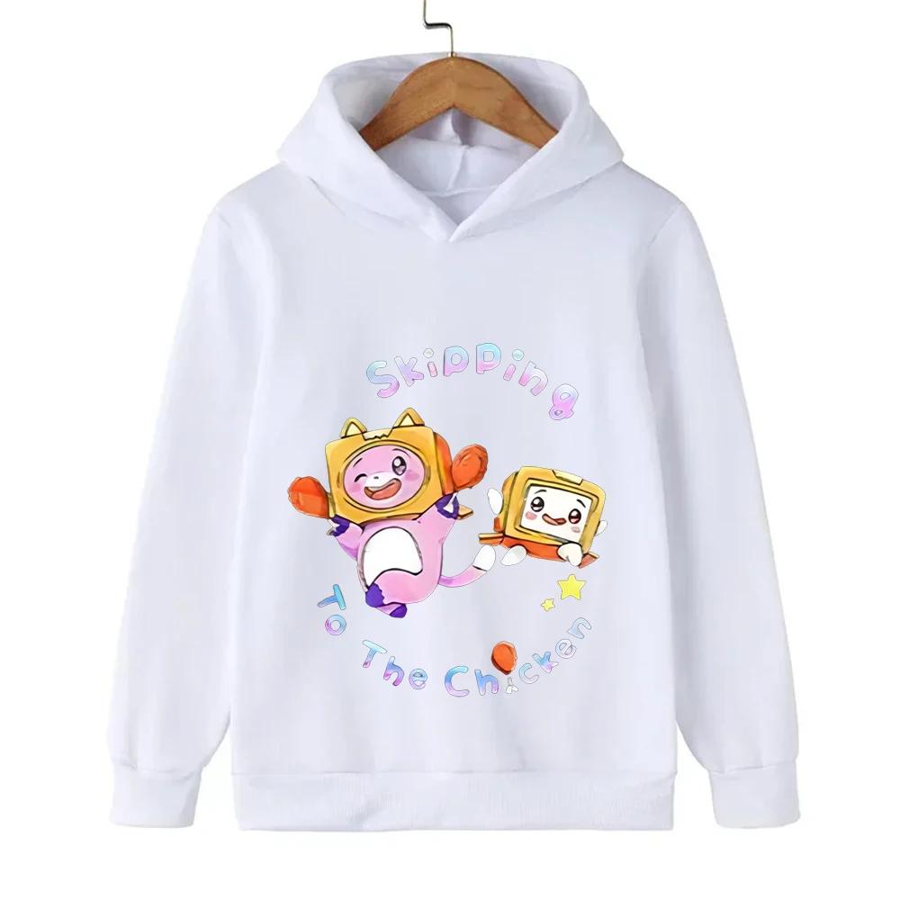 Spring Autumn Children Hoodie Cartoon Print Baby Boy Clothes Funny Streetwear Kids Clothes Girls Long Sleeve Sweatshirt Pullover