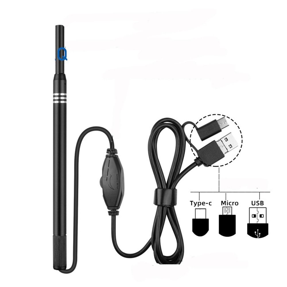 Earwax Clean Visible Borescope Ear Pick Ear Camera Scope Cleaning Ear LED Endoscope Camera