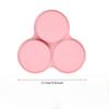 2pcs 3-Cavity Round Disc Baking Mold Silicone Disc Mold for Cake Pie Candy Epoxy Resin Soap Tart Pastry Bakeware Mold