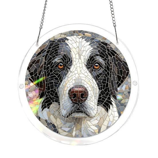 Window Decoration Puzzle Acrylic Suncatcher Colorful Hanging