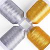 Gold & Silver Thread Bundle: 369 Strands for Weaving, Crafting, Jewelry & DIY Projects