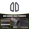 Real Carbon Fibre Car A Pillar Air Conditioner Outlet Frame Cover Trim Stickers For Alfa Romeo Tonale 2025-2025 Auto Accessories
