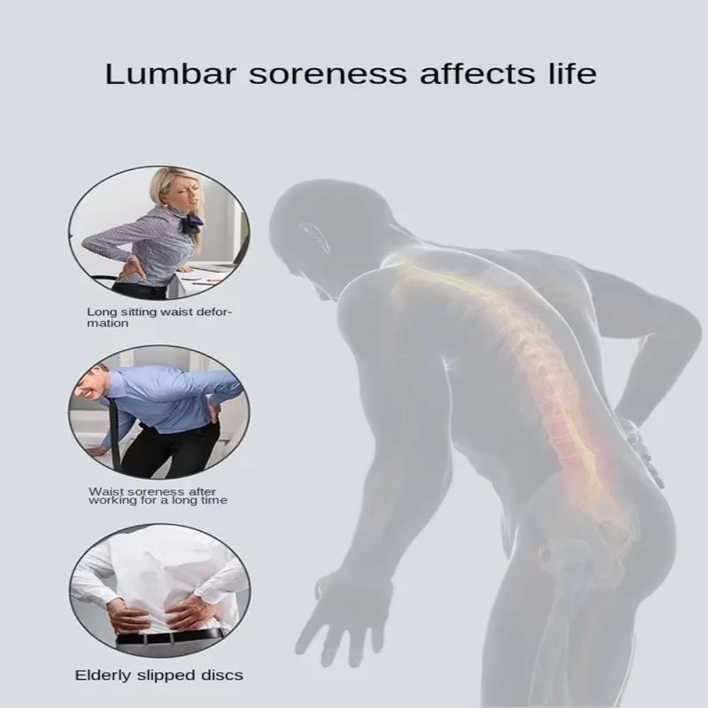 Breathable Lumbar Support Memory Sponge Relieves Low Back Pain Memory Foam Lumbar Slow Rebound Multi-purpose Car Cushion