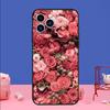 Flower Red Rose Phone Case For iPhone 17 16 15 13 11 12 14 Pro Max mini 15 16 Plus 16e 17 Air Bumper Cover