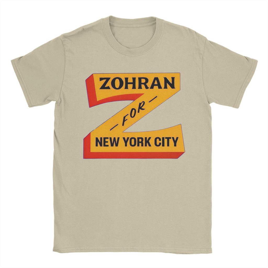 Summer Zohran Mamdani  T Shirt For Unisex  100% Cotton T-shirts Short Sleeve Clothing
