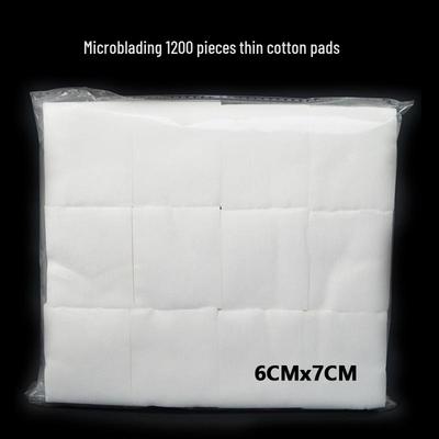 Schönheitssalon 1200er Pack Dünne Wattepads: Einweg-Stickerei-, Maniküre- & Make-up-Entferner
