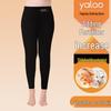 Yalu Women's Plus Size Thermal Seamless High Waist Leggings