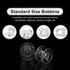 10/20Pcs Transparent Bobbins Spool Sewing Plastic Empty Spool Bobbins for Home DIY Apparel Sewing Accessories Sewing Supplies