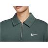 Nike Sweatshirts Women's Green Lapel Moderate Regular FZ3208-338