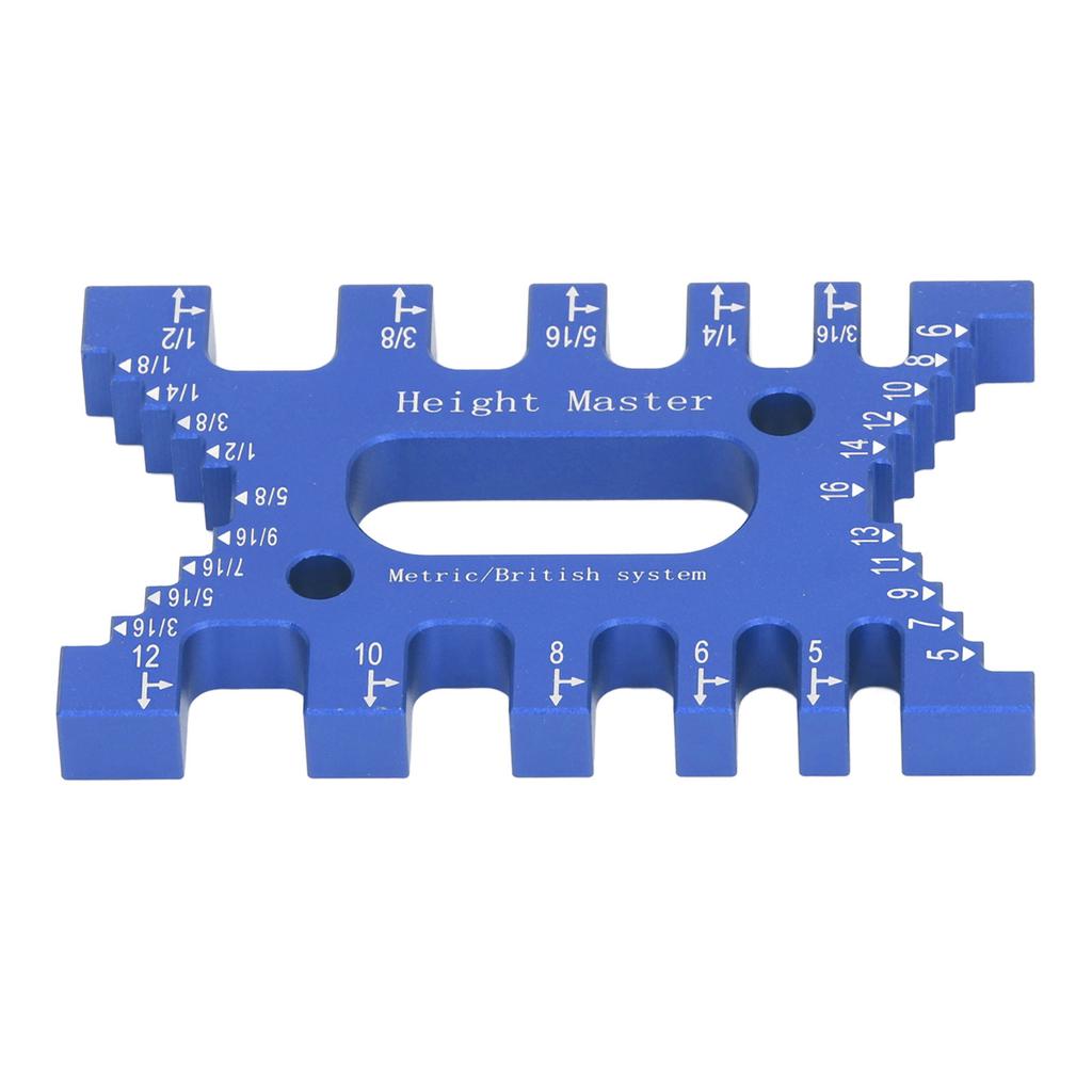 Dovetail Jig Tenon Caliper High Accuracy Laser Scales Carpentry Router Saw Measuring Ruler for