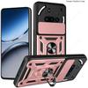 Slide Camera Lens Armor Funda for Nothing Phone 3A Case for Nothing Phone 3A Case Magnetic Ring Stand Holder Anti-knock Cover