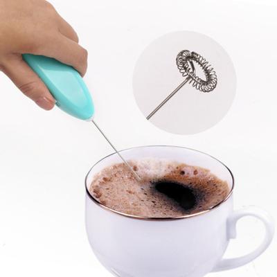 Milk Frother Waterproof Detachable Heat-resistant Button Control Quick Foaming Wireless Handheld Cream Mixer Kitchen Gadget