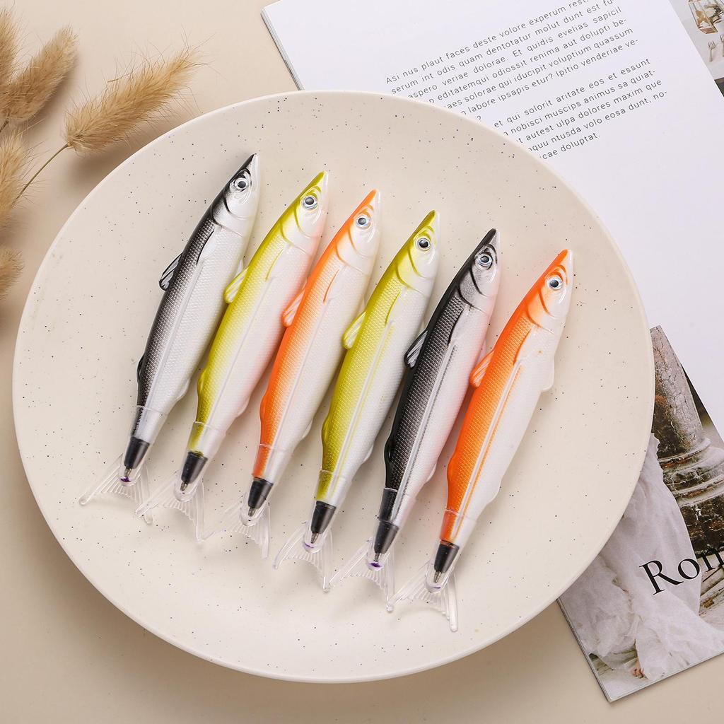 Creative Salted Fish-Shaped Ballpoint Pen - Funny Student Stationery Gift