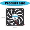 Powerful 80mm Computer Cooling Fan For Gaming PC Servers Heat Dissipation Computer Router CPU Cabinet Accessories