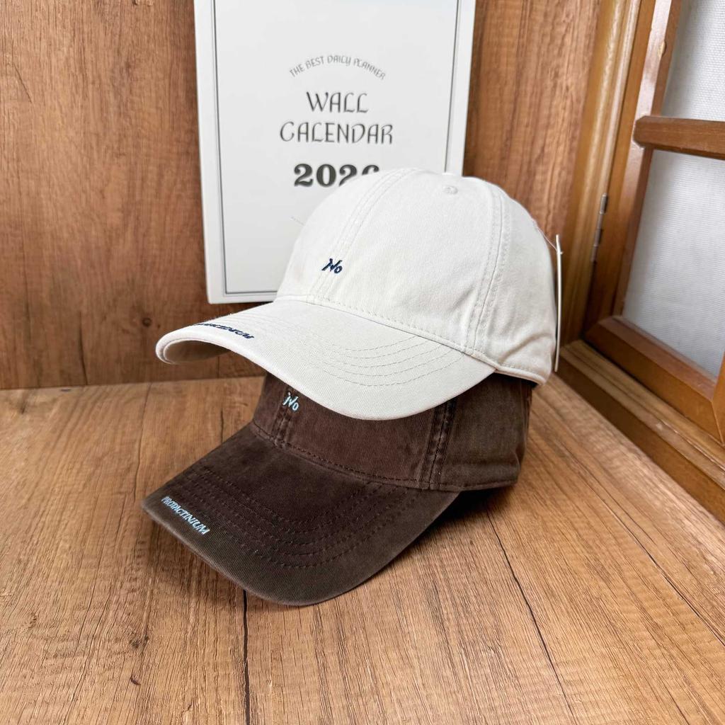 New street simple letter embroidered baseball cap for men and women, Senli spring casual sun protection curved brim cap