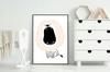 Obraz Plakat W Ramie A4 Cm Lew Pd237