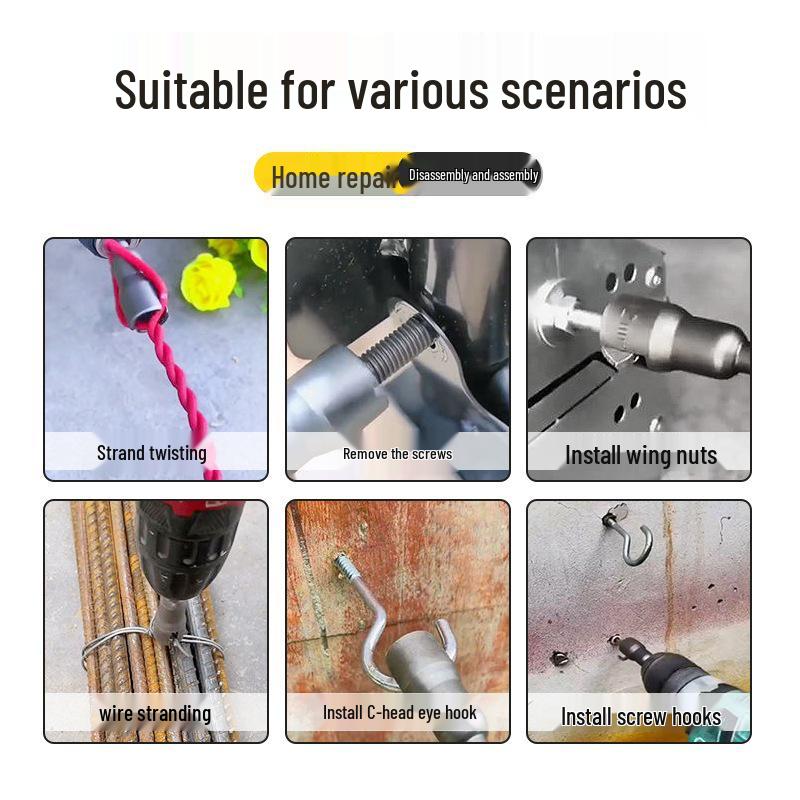 4mm/4.2mm Slotted Butterfly Socket Wrench, 65MM Power Wing Nut Socket