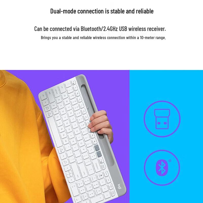 Logitech K580 Slim Multi-Device Wireless Keyboard