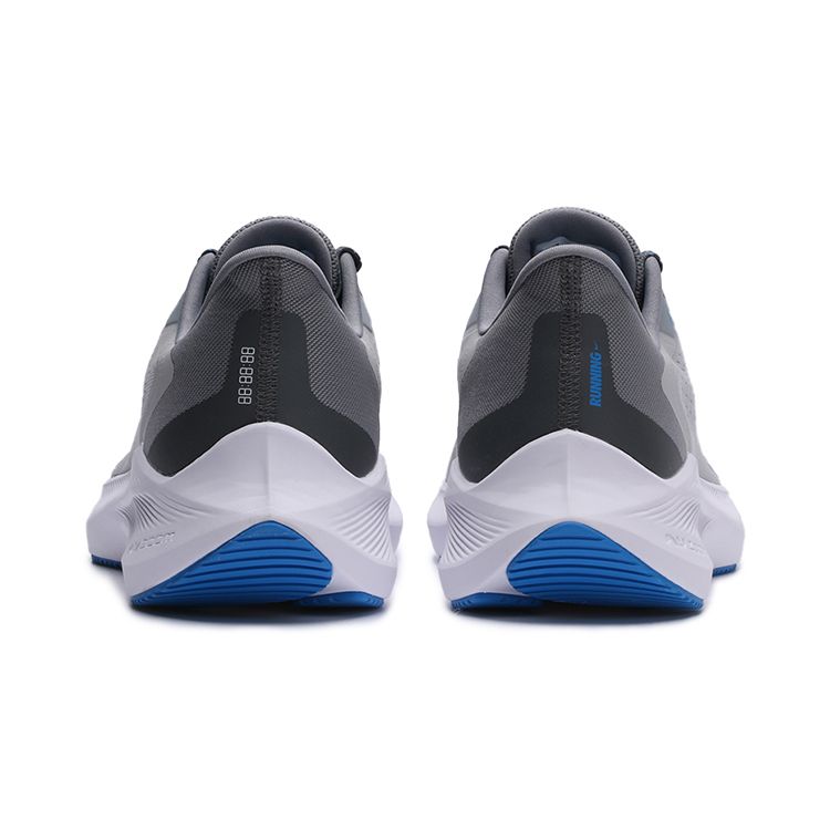 Nike Zoom Winflo 7 Woven Air Cushion Comfortable Trendy Mesh Shock Absorption Non-Slip Low-Top Casual Running Shoes Men Sneakers Gray Blue CJ0291-014