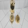 Solid Brass Miners Safety Lamp  Vintage Coal Oil Lantern, Rustic Decor ,Gift Ideas