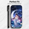 The Maiden C-Columbina-a Phone Case For iPhone17,16,15,14,13,12 Plus,Max Soft Silicone Black Cover