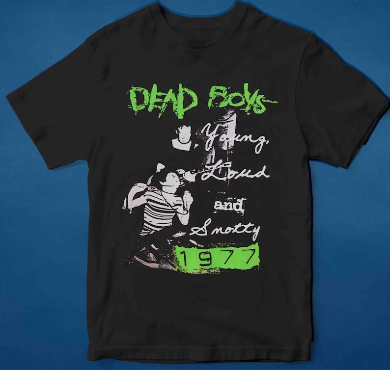 Rare! Dead Boys 1977 T-shirt tee Men Women Unisex T-Shirt XXXXL