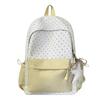 Schoolbag Korean version fashionable simple large capacity backpack bag female fresh high texture student schoolbag convenient travel backpack