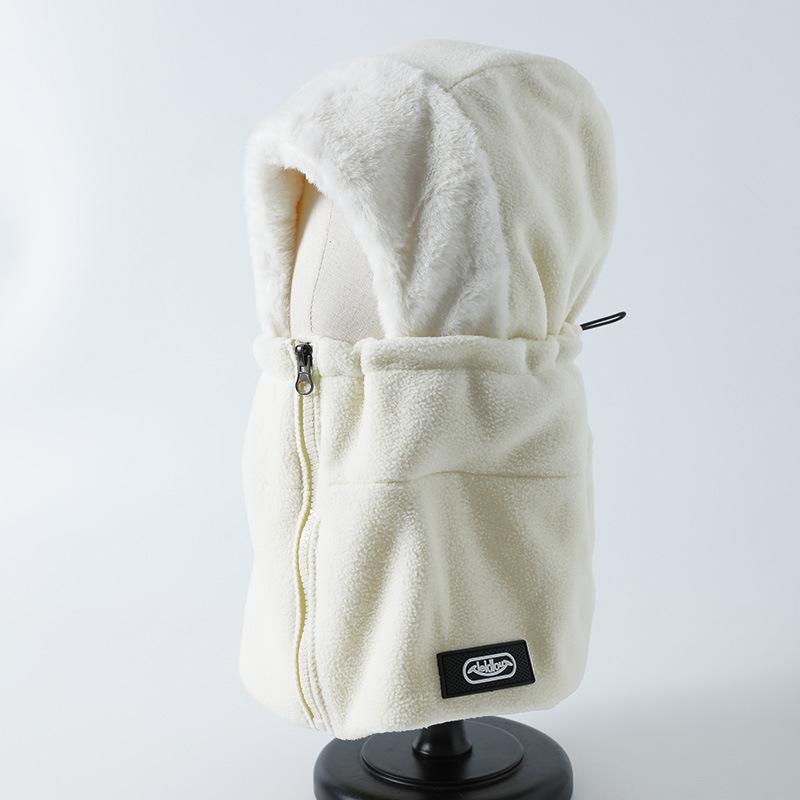 

Новая зимняя велосипедная ветрозащитная шапка, велосипедный холодозащитный шарф, интегрированная флисовая тепловая защита для ушей Average size 56-58cm