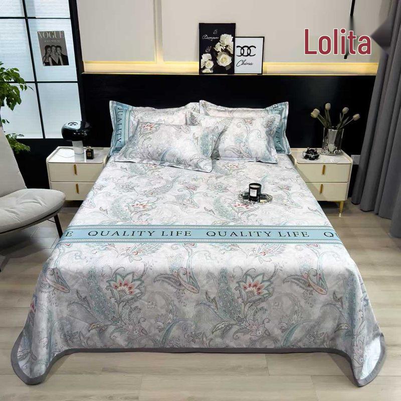 Ice Silk Summer Cool Mat Set: Foldable & Washable Three-Piece for Dormitory Single Beds