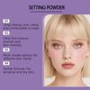 Zephoco Light Purple Translucent Soft Moisturizing Setting Powder