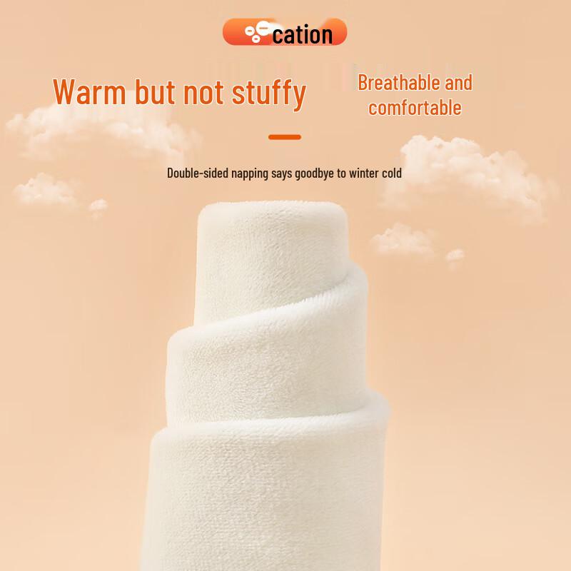 Langsha Boys' Plush Thermal Underwear Set